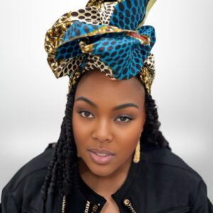 Sapphire Chestnut Head Wrap